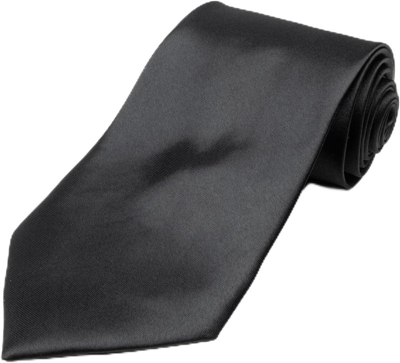 SEVENHEAD Store Solid Color Ties 3.15 Inch (8CM) for Men Pure Color Satin Neckties Formal Mens Ties Wedding Businesss - Image 1